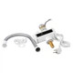 Проточний кран-водонагрівач кухонний для кухні Lidz Warm 058 LDWAR058WCR24985 White / Chrome - изображение 6