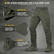 Штани ІІ M-Tac Aggressor Gen Flex Army Olive 40/30 20058062-40/30 - зображення 6
