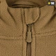 Куртка флісова M-Tac Windblock Division Gen.III Coyote Brown 2XL 20207017-2XL - изображение 9