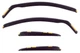 Дефлекторы окон ветровики Opel Corsa C 5D 00-06 вставные 4шт Heko Опель Корса Ц АМ0033792 - изображение 1