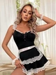 Жіночий рольовий костюм покоївки Ігровий Поліестер L-XL Чорний (33/33) - зображення 6