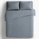Наволочка MBM HOME Лунное сияние 50x75 см Облачный серый Сатин (BL-P-10 CLOUDY GRAY) - изображение 6