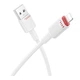 Кабель USB Borofone BX110, Lightning, 2.4A, 1m, Белый - изображение 2