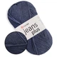 YarnArt Jeans Plus, Джинс №68, бавовна з акрилом, 100 г /160 м, товста пряжа, для одягу, пледів, іграшок, Ярнарт Джинс Плюс - зображення 1