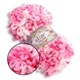 Alize Puffy Fine Color, №6383 (100г/14м) плюшевая фантазийная пряжа с готовыми петлями для вязания руками пледа игрушек и балаклавы, Ализе Пуффи Файн - изображение 1