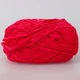 YarnArt Dolce Baby, Малиновый №759 − плюшевая пряжа ЯрнАрт Дольче Беби, 50 г / 85 м, для вязания игрушек, пледов, пинеток и детской одежды - изображение 3