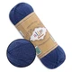 Alize Superwash Artisan, Темно-синий №797, тонкая теплая пряжа, 100 г / 420 м, 75% шерсть superwash / 25% полиамид – для носков, варежек и шапок - изображение 1