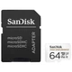 Карта памяти SanDisk 64GB microSDXC class 10 UHS-I U3 V30 High Endurance (SDSQQNR-064G-GN6IA) - изображение 2