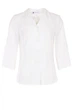 Жіночий короткий лляний жакет на ґудзиках LadyLike 42 Білий (ll2023950001369) - изображение 2