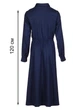 Жіноча тепла сукня міді з куліскою LadyLike 48 Синій (ll2174360096428) - изображение 6