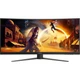 Монитор 34" AOC CU34G4 3440x1440 WQHD VA 180Гц изогнутый игровой 2хHDMI DP HAS Pivot Черно-Красный - изображение 2