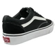 Кеди Vans Old Skool Black 38 (чорно-білі) - зображення 4