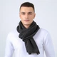 Шарф чоловічий LuckyLOOK Ферб 33x180 см Чорний (883-154) - изображение 2