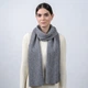 Шарф жіночий LuckyLOOK Флоран 24x180 см Сірий (937-093) - изображение 2