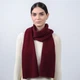 Шарф жіночий LuckyLOOK Флоран 24x180 см Бордовий (953-710) - изображение 3