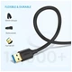 Дата кабель USB 3.0 AM/AM 0.5m US128 black Ugreen (10369) (324767) - изображение 3
