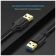 Дата кабель USB 3.0 AM/AM 0.5m US128 black Ugreen (10369) (324767) - изображение 5