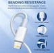 Кабель Lightning — Type C для быстрой зарядки 30W Белый 1 м - изображение 5