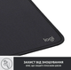 Килимок для миші Logitech Studio Series графітовий (956-000049) (6794330) - зображення 6