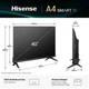 LED-телевізор Hisense 40A4Q (7134240) - зображення 3