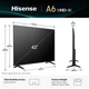 LED телевізор Hisense 43A6Q (7134231) - зображення 3