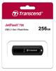 Flash Drive Transcend JetFlash 700 256GB USB 3.1 чорний (TS256GJF700) (6986640) - зображення 2