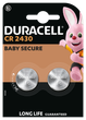Специальная литиевая батарейка типа «таблетка» Duracell 2430 3V, (CR2430), 2 шт. в упаковці (7091711) - изображение 2