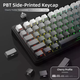 Игровая беспроводная механическая клавиатура ATTACK SHARK X85 / Три режима подключения / White Jade Switch / Black - изображение 5