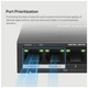 Комутатор мережевий Mercusys MS105GP - зображення 8