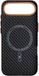 Чехол для смартфона ArmorStandart LikeCarbon2 SE MagCase для Apple iPhone Air Black/Orange (ARM89155) - изображение 2