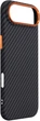 Чехол для смартфона ArmorStandart LikeCarbon2 SE MagCase для Apple iPhone Air Black/Orange (ARM89155) - изображение 3