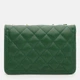 Женская кожаная сумка Borsa Leather K11512z-green - изображение 3