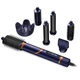 Фен-стайлер VGR 7 в 1 V-477 DARK BLUE Professional 7 насадок 1400 Вт Синій - зображення 1