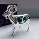 Фигурка Crystocraft со стразами Swarovski Баран Овен 7,5 см 1602566 - изображение 1