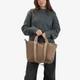 Сумка женская замшевая шоппер большая Regina Notte Shopper 3791 Тауп - изображение 2