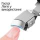Кусачки Noveauté для ногтей с черными ручками 9,6 см - изображение 2