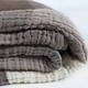 Покрывало Lotus Home Lucca muslin коричневый 200*240 (svt-2000022350839) - изображение 3