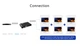 Сплітер HDMI, 1 вхід, 2 виходи, 4K60Hz, HDR, EDID Lenkeng LKV312EDID-V3.0 - зображення 4