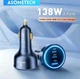 Автомобільний зарядний пристрій ASOMETECH 2xType-c + 1xUSB 138W - зображення 1