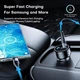 Автомобільний зарядний пристрій ASOMETECH 2xType-c + 1xUSB 138W - зображення 8