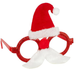 Окулькари новорічні “Вусатий Санта” | Christmas Glasses “Santa with Mustache” - зображення 3