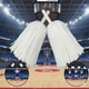 Помпони для черлідінгу та танців білі 2 шт | Cheerleading Pom Poms White - зображення 1