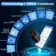Считыватель кодов неисправностей OBD2 VPOW, инструмент диагностики автомобиля, сканер для iPhone iOS, Android - Уценка - изображение 2