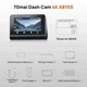 Видеорегистратор 70mai HDR Dash Cam A810S-2 4K + камера заднего вида RC24 Set Global - изображение 13