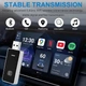 CarPlay Android Auto адаптер для перетворення дротового у бездротовий для iOS 10+ Android 11+, USB Type-C Карплей для авто - зображення 2