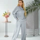 Жіноча туніка з коміром хомутом із ангори LadyLike 44 Сірий (ll2187070191383) - изображение 2