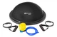Балансувальна платформа (напівсфера) BOSU Hop-Sport HS-L058 чорна 58 см, для фітнесу, йоги, реабілітації, тренувань - зображення 6