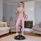 Балансувальна платформа (напівсфера) BOSU Hop-Sport HS-L058 чорна 58 см, для фітнесу, йоги, реабілітації, тренувань - зображення 10