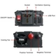 SSK-2000W 12v-220v Преобразователь напряжения автомобильный инвертор, модифицированная синусоида - изображение 2