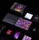 Геймерська акумуляторна бездротова (2,4G) миша ATK Blazing Sky Duckbill PAW3950 ULTRA, Nordic 54H20, 8K , Purple/Фіолетова (BSD) - зображення 3